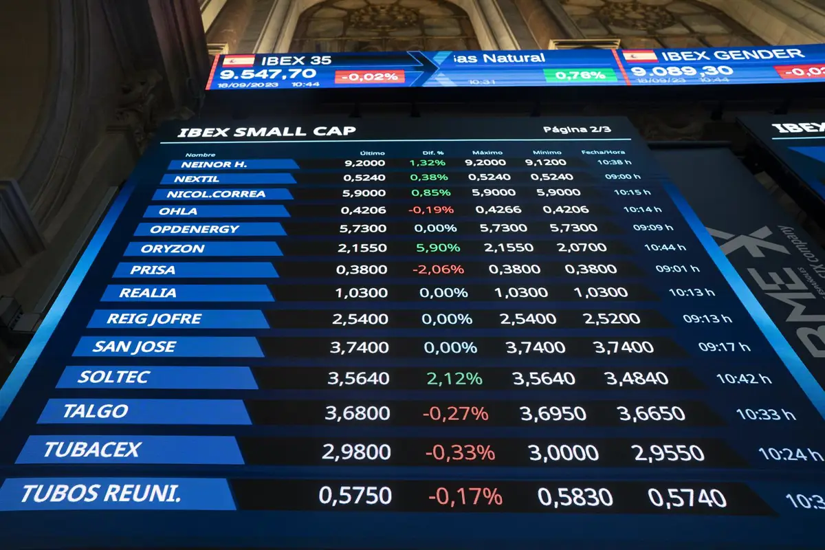 El Ibex 35 se aproxima a los 17.800 puntos con un avance del 0,46% a la espera de la Fed y el BCE