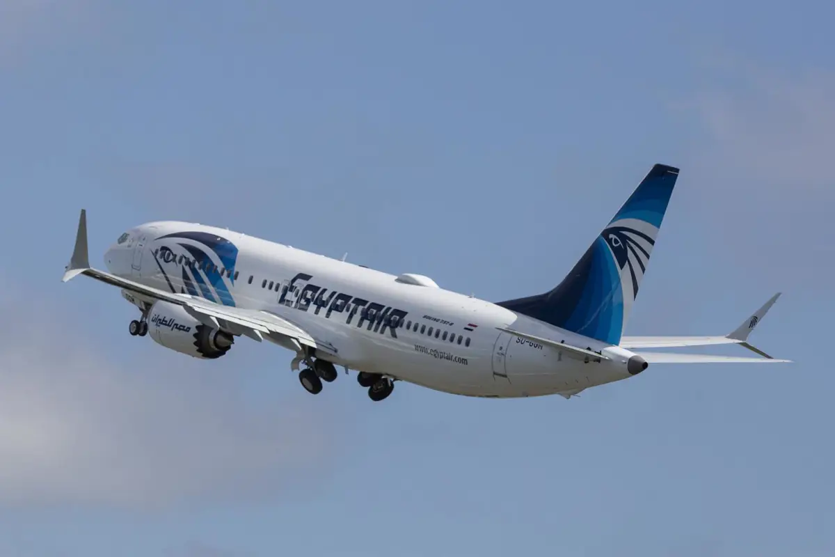 EgyptAir incorpora su primer Boeing 737 Max para actualizar su flota aérea
